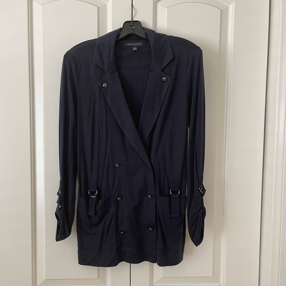 Banana Republic Soft Jersey Blazer